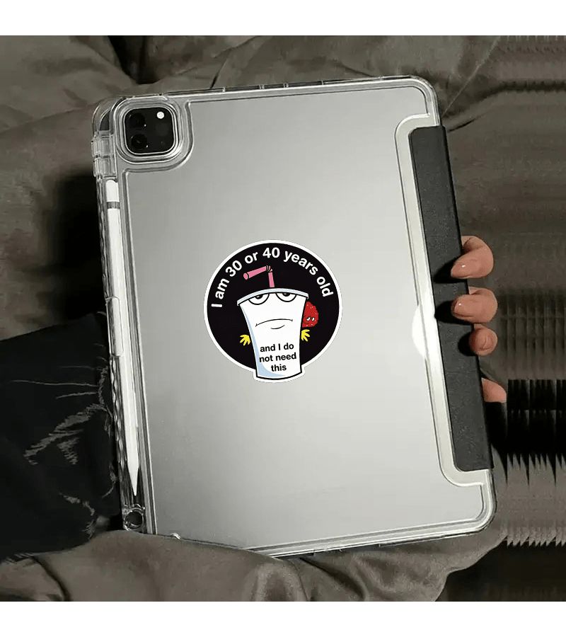 ملصقات زجاجة ماء PVC مضحكة لطيفة ملصق لابتوب - Image 4