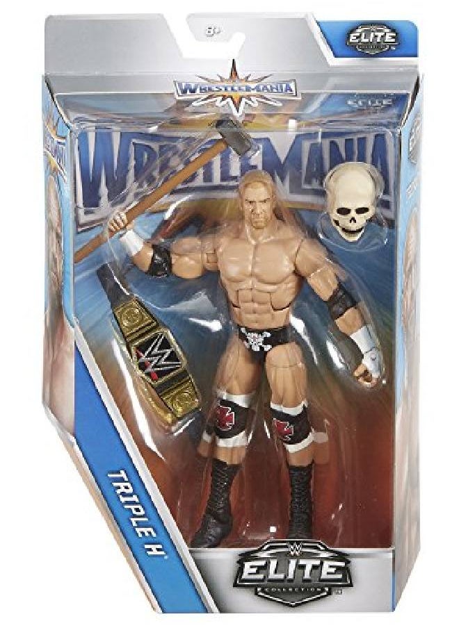 WWE MATTEL - Wwe Wrestlemania Elite Triple H Wrestlemania 32 Action Figure - Image 1