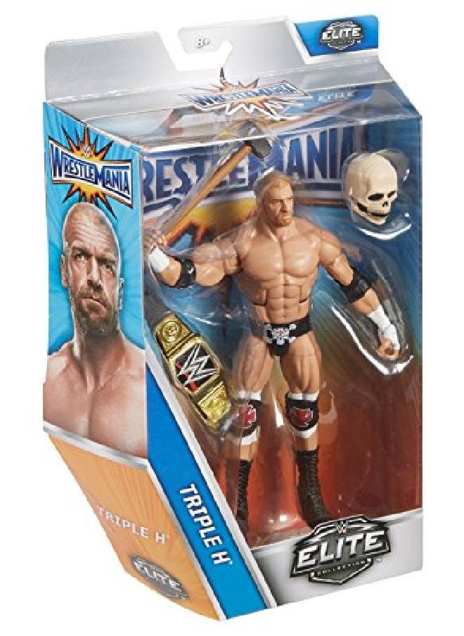WWE MATTEL - Wwe Wrestlemania Elite Triple H Wrestlemania 32 Action Figure - Image 1