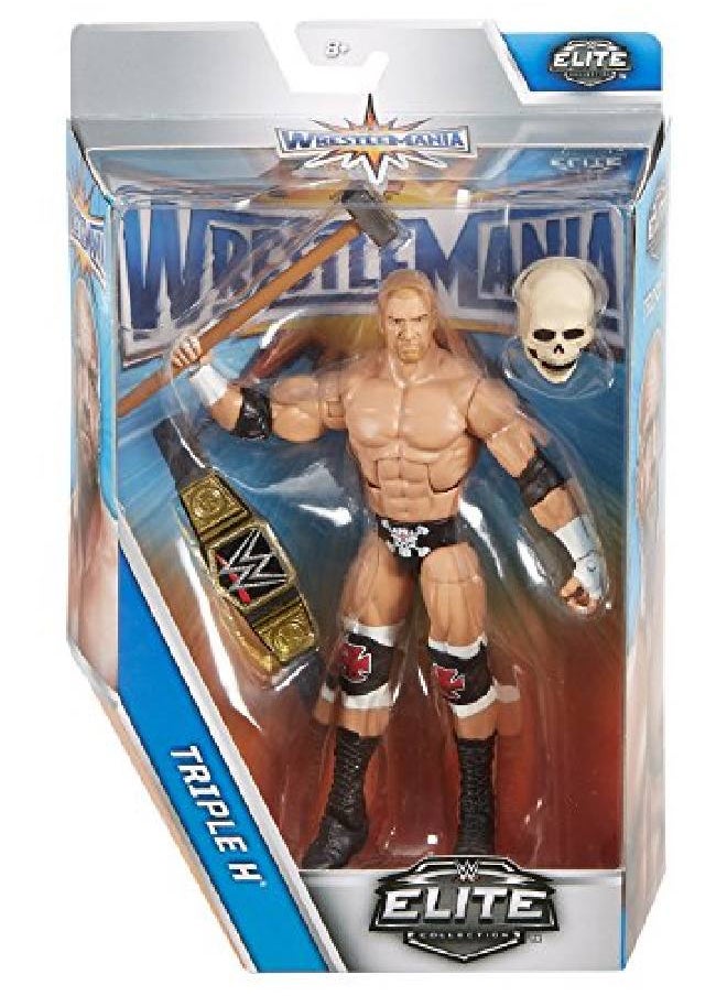 WWE MATTEL - Wwe Wrestlemania Elite Triple H Wrestlemania 32 Action Figure - Image 1