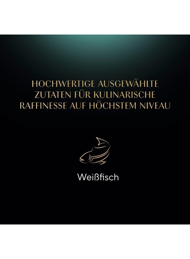 شيبا طعام القطط الرطب شيبا فيليه سمك أبيض مستدام، هذا الطعام الرطب من شيبا مصنوع للاستهلاك السلس والموثوق، غني بالمتطلبات الغذائية الضرورية للقطط، قبة 60 جرام (5/10 قطعة) - Image 4
