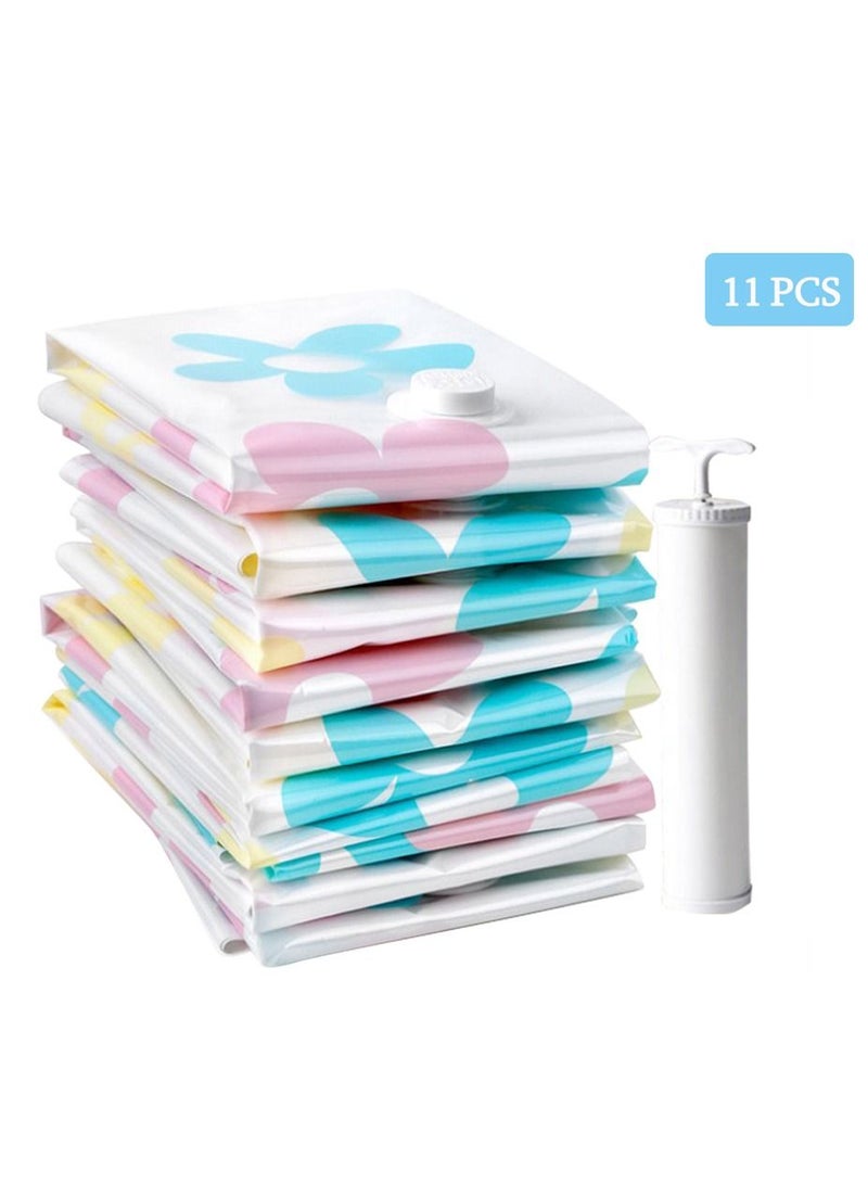 DubaiGallery Vacuum Bag Storage Bag Home Organizer Foldable Clothes Organizer Seal Compressed Travel Saving Bag Package with Hand Pump  - Image 2