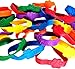Dondor Paw Print Rubber Bracelets You are Pawsome Rubber Bracelet Party Favors YOU ARE PAWSOME 24 Pack - Image 3