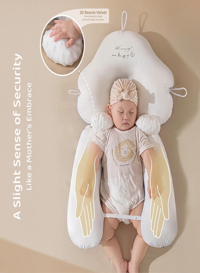 StarAndDaisy Newborn Baby Nursing Pillows, Breastfeeding and Bottle Feeding Pillow, Baby Correcting Head Deviation, Breathable Washable Protection Cushion, Suitable for Babies 0-36 Months - Image 4