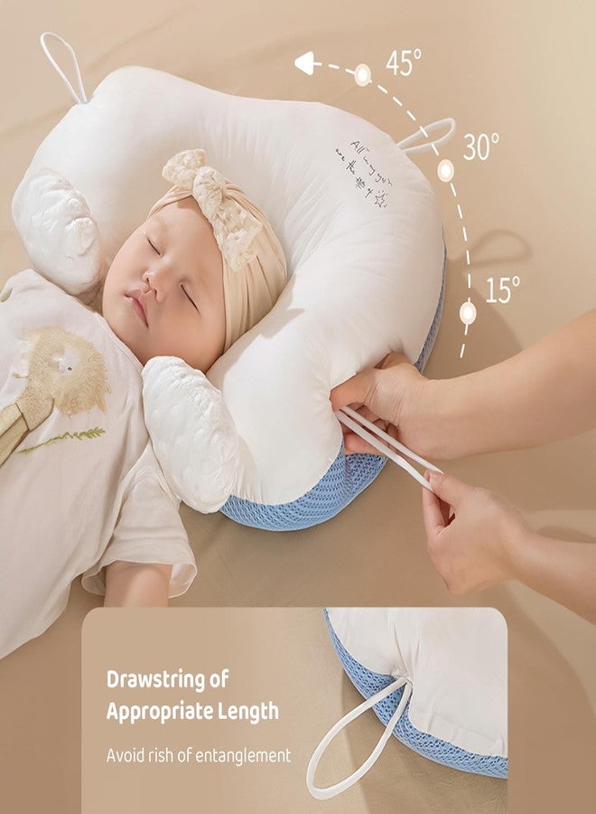 StarAndDaisy Newborn Baby Nursing Pillows, Breastfeeding and Bottle Feeding Pillow, Baby Correcting Head Deviation, Breathable Washable Protection Cushion, Suitable for Babies 0-36 Months - Image 5