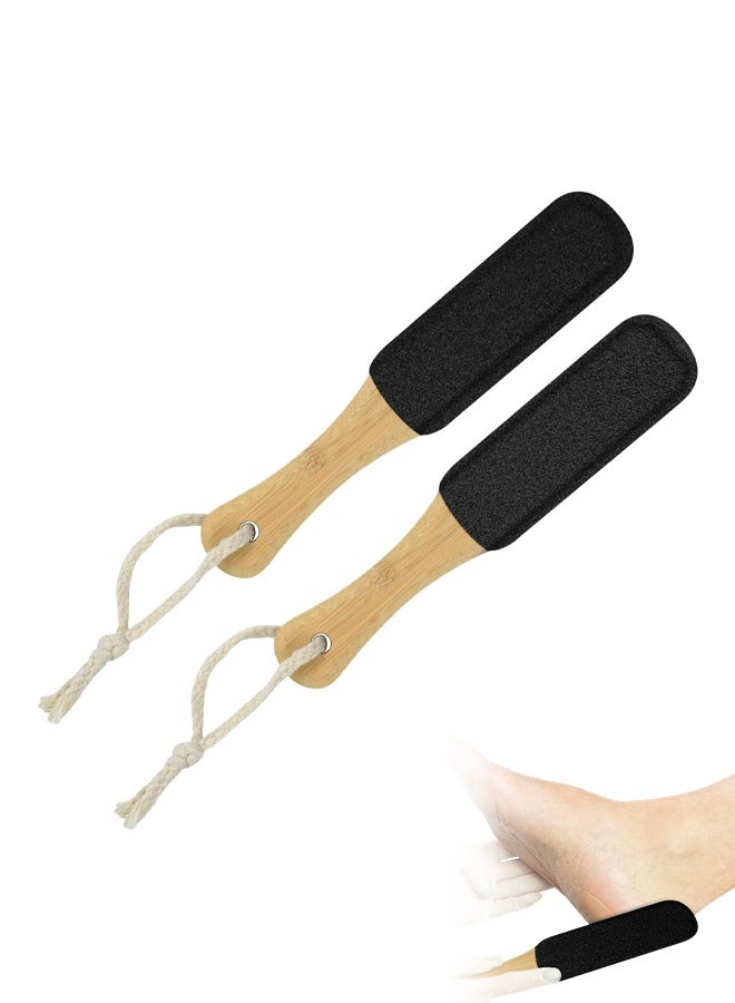 2PC Foot Exfoliating Pedicure Tool, Foot Scrub & Pumice Stone for Repairing Cracked Feet, Heels, Elbows & Hands in the Shower, Removes Calluses, Dead Skin, Warts, Hard Skin, Red Heels & Corns - Image 5