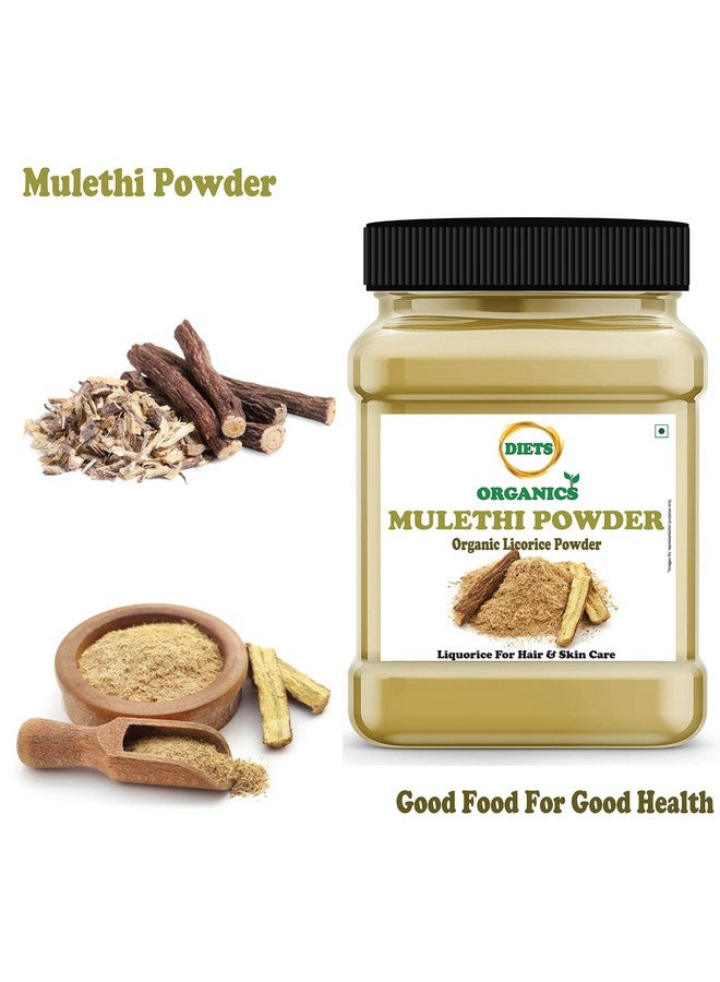 DIETS ORGANICS Mulethi Powder -200 G For Face, Skin, Hair Care (Licorice Powder)-200G - Image 3