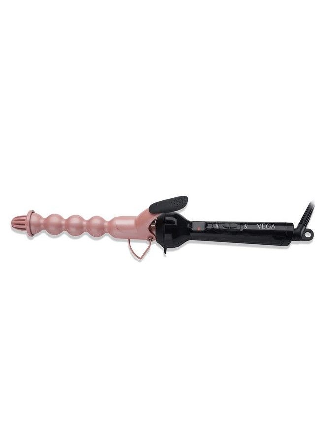 Vega Bubble Hair Curler For Women With Ceramic Coated Barrel & Quick Heat Up Vhch07 Black  - Image 2