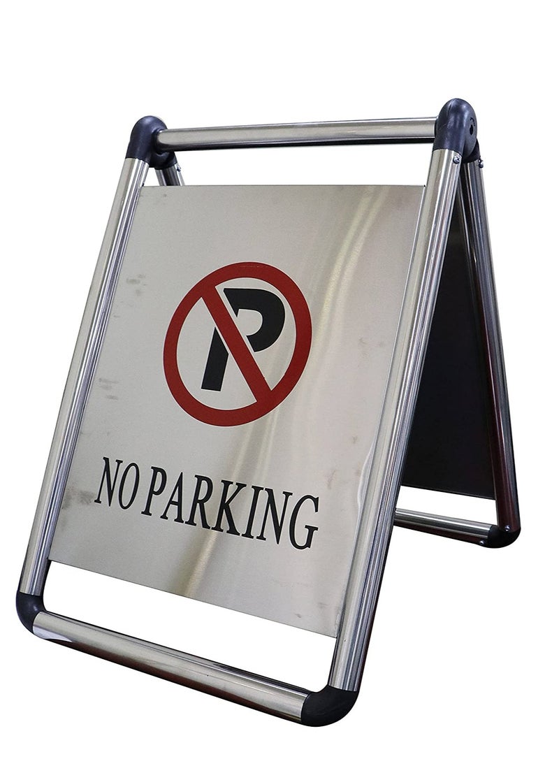 Dubkart Foldable A Shaped No Parking Stand  - Image 2