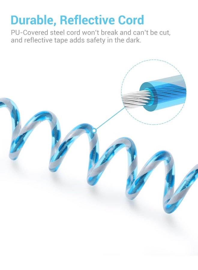 دكتور ميتر 【Upgrade】 Anti Lost Wrist Link, Dr. meter 2 in 1 Toddlers Safety Wristband Leash with Key  Lock, Kids Anti Lost Walking Harness Rope for Babies, Dual Length 6.56ft - Image 5