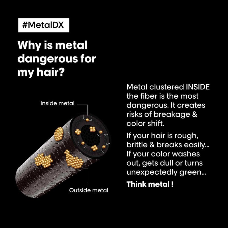 L'Oréal Professionnel LOral Professionnel Serie Expert Metal DX AntiMetal Cleansing Cream Shampoo - Image 4