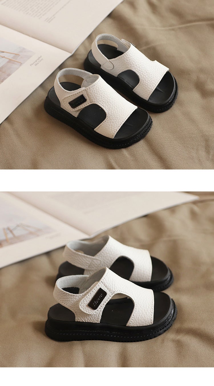 Latest fashion boys and girls children's summer sandals with soft soles and anti slip beach shoes - Image 5