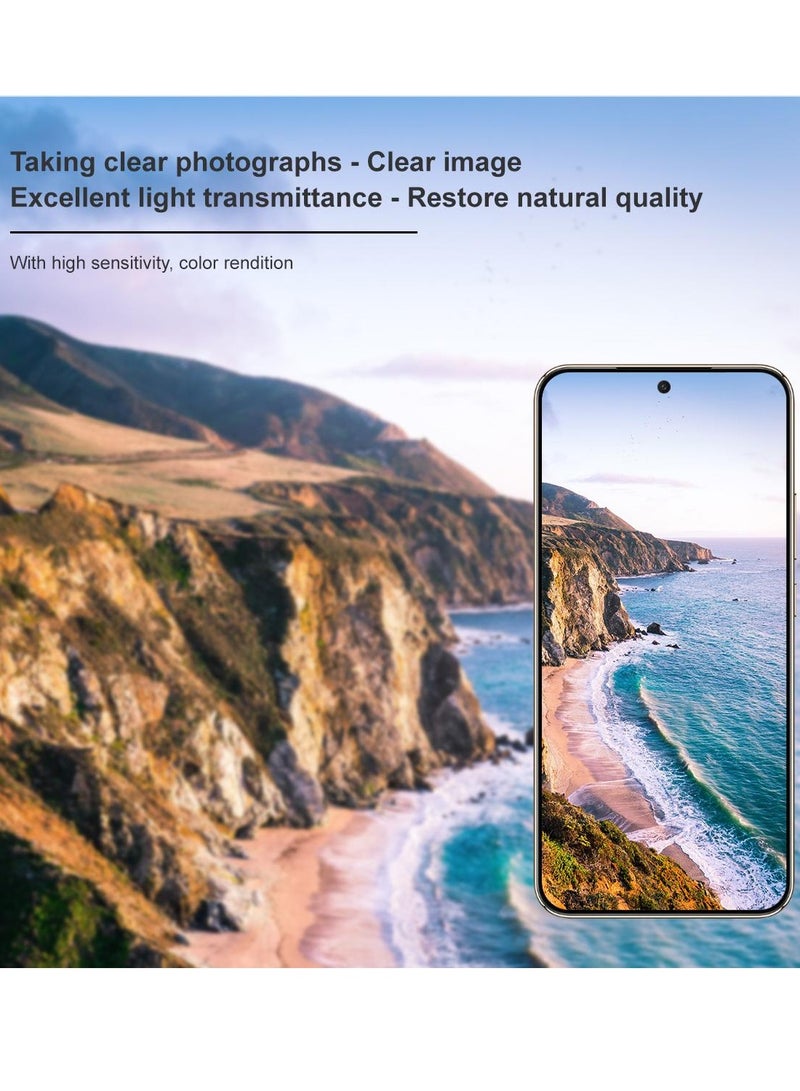 دبليو تيك واقي عدسة كاميرا كامل لهاتف Honor X9d 5G 2025 زجاج مقسى 2.5D (MLGICR) - فضي - Image 5