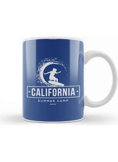 Baskı Dükkanı Print Shop California Summer Surf Camp Mug Porcelain 