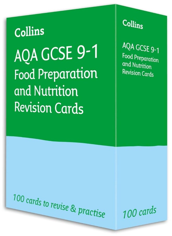AQA GCSE 9-1 Food Preparation & Nutrition Revision Cards: Ideal for the 2025 and 2026 exams  - Image 1