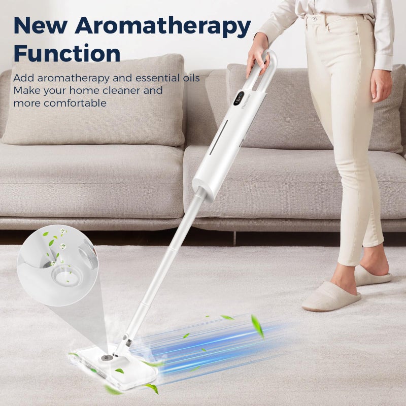 Mxnsewr Steam Mop All-in-one for Floor Cleaning, MultiPurpose Steam Cleaner for Home with LED display screen - Image 3