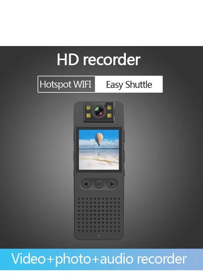 GULFLINK CS06 night vision 1080P FULL HD Recorder meeting sport portable mini body camera with LCD screen  - Image 5