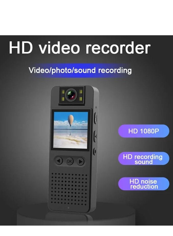 GULFLINK CS06 night vision 1080P FULL HD Recorder meeting sport portable mini body camera with LCD screen  - Image 2