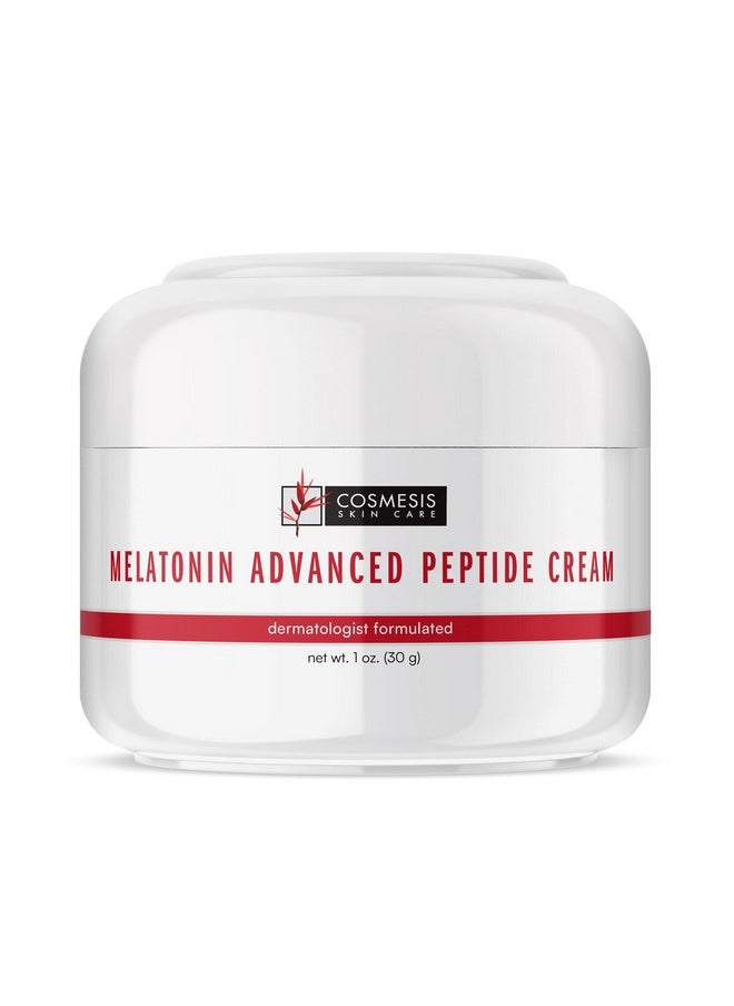 Cosmesis Skin Care Melatonin Advanced Peptide Cream For Youthful Skin Supports Nightly Natural Renewal 1 Oz Cosmesis  - Image 1