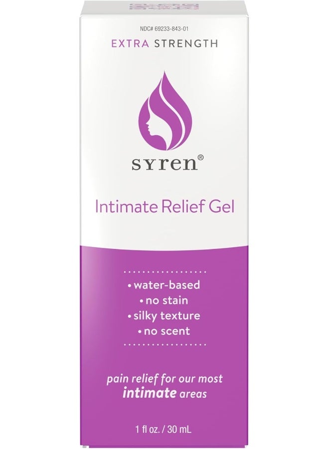 Syren Intimate Relief  Intimate Pain Relieving Gel  Relieves Vulva Pain Throbbing Spasms Vaginal Dryness Itching Burning Redness Irritation 10 Ounce - Image 3