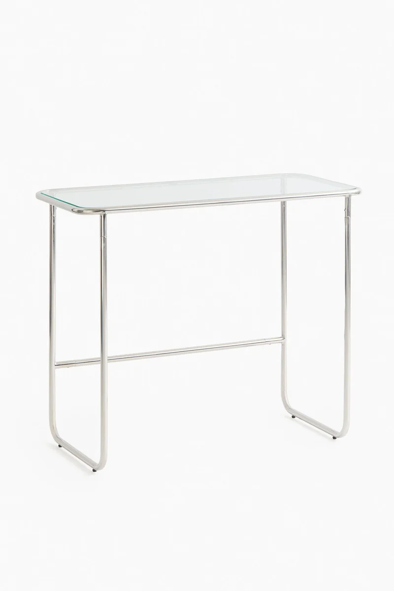 H&M Glass console table