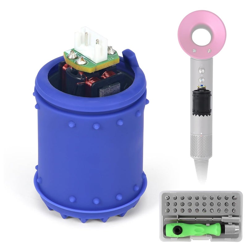 Hair Dryer Motor Compatible with Dyson Supersonic HD01 HD02 HD03 HD04 HD07 HD08 HD12 HD15 Models Blow Dryer Motor Repair Accessories