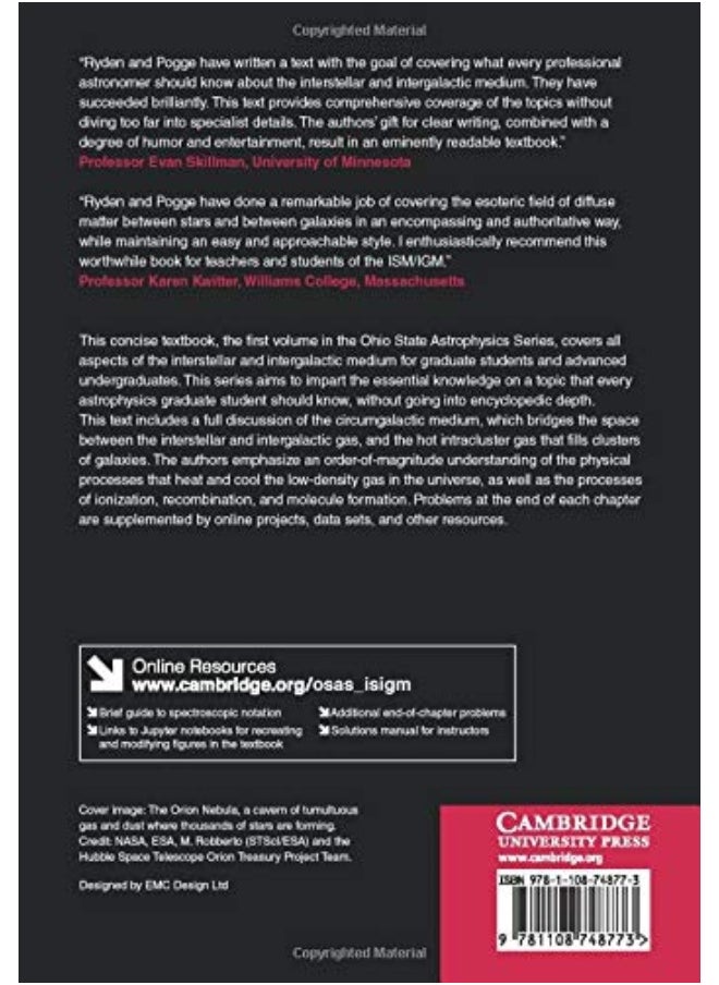 Cambridge University Press Interstellar and Intergalactic Medium  - Image 2