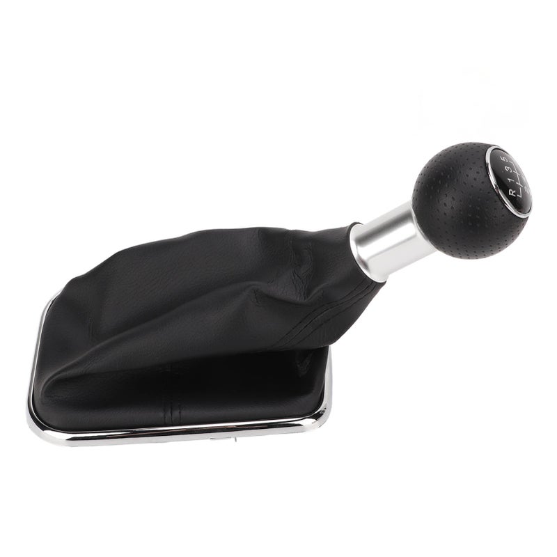5 Speed Gear Shift Knob Gaiter Boot Gear Stick Gaiter Kit Replacement for Bora A4 MK4 1999‑2004 - Image 5