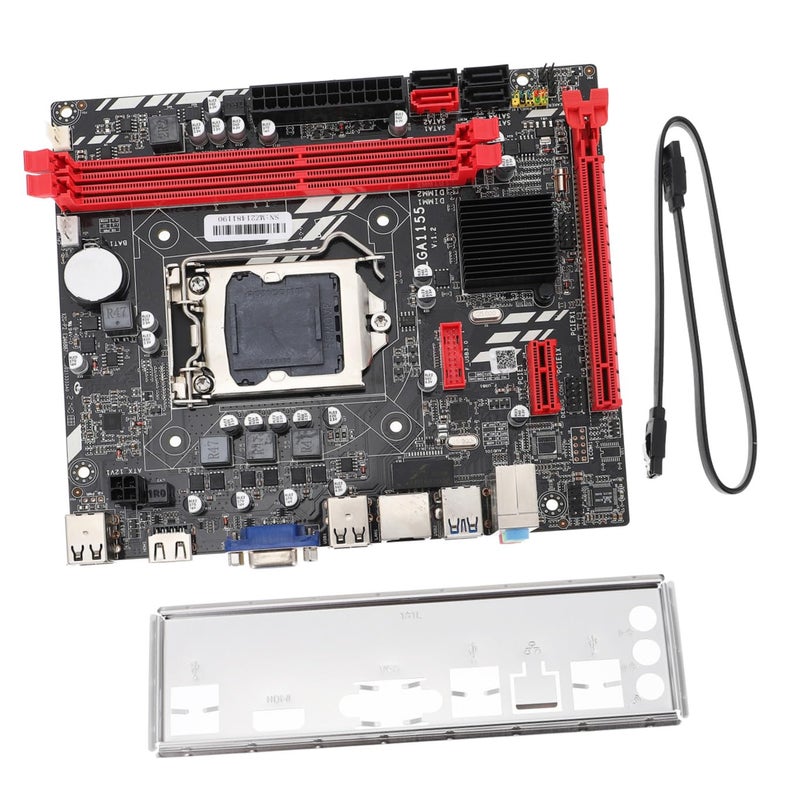 Micro ATX B75 Motherboard LGA 1155 Socket For Intel Core I3 Processors PC Build Gaming - Image 2