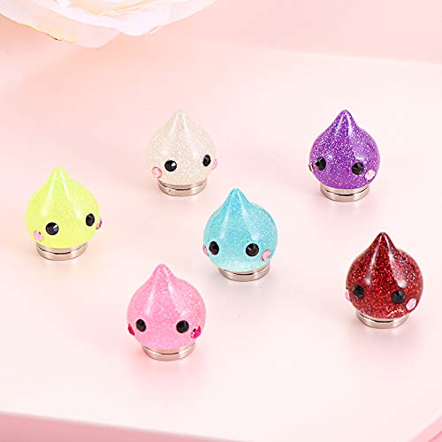 DSLONG 6PCS Diamond Painting Magnet Cover Holder, Diamond Painting Magnet Cover, Cross Stitch Diamond Painting Holder, Suitable for DIY Diamond Painting Colored Art (Cute) - Image 3