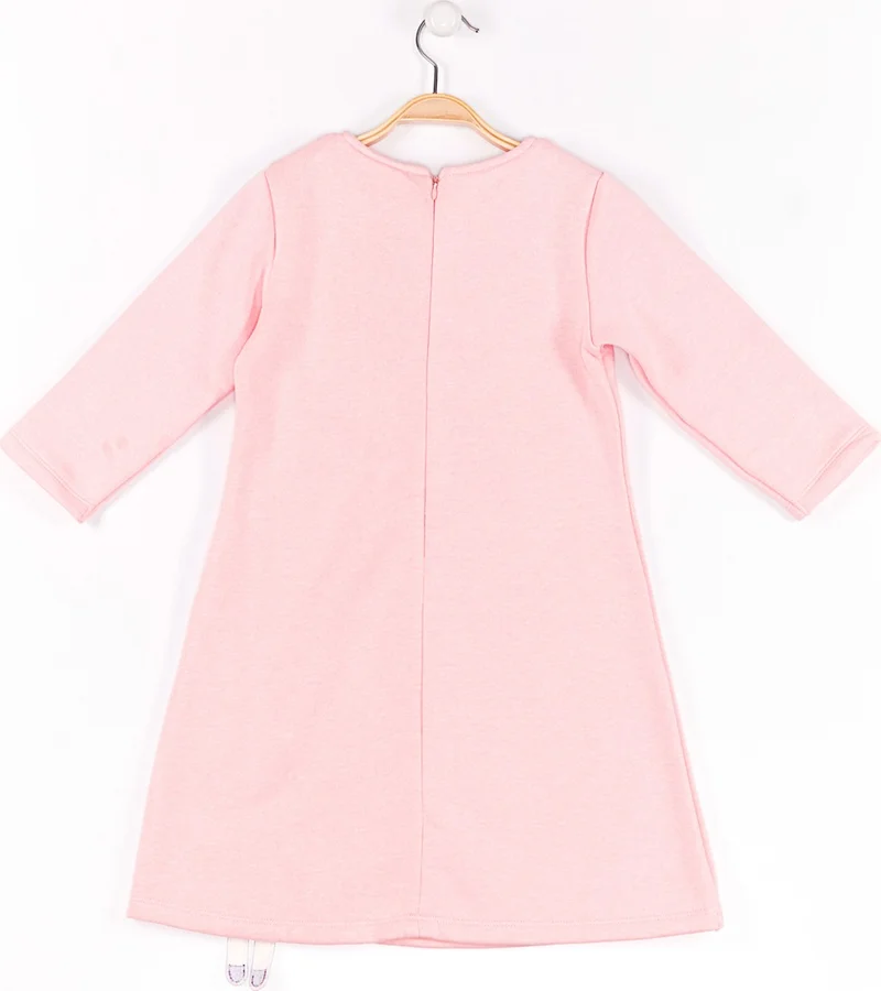 Denokids Kitten Appliqué Dress