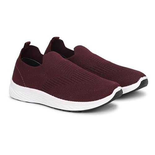 Aqualite Women LSS-307 Shoes, Maroon/White, 4 UK/India - Image 1