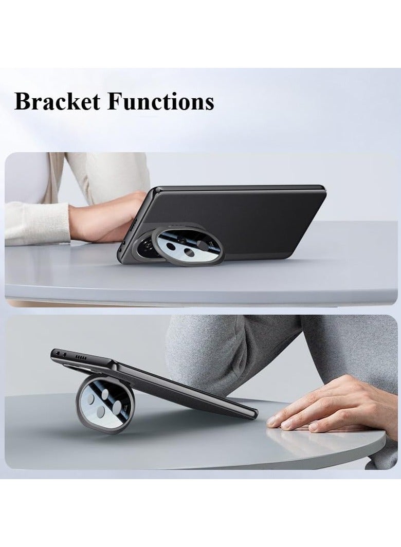 general Luxury PU Leather Case for Honor 200 Pro,with Lens Protection,Back Cover Full Protection Silicone Phone Case for Honor 200 Pro - Image 2