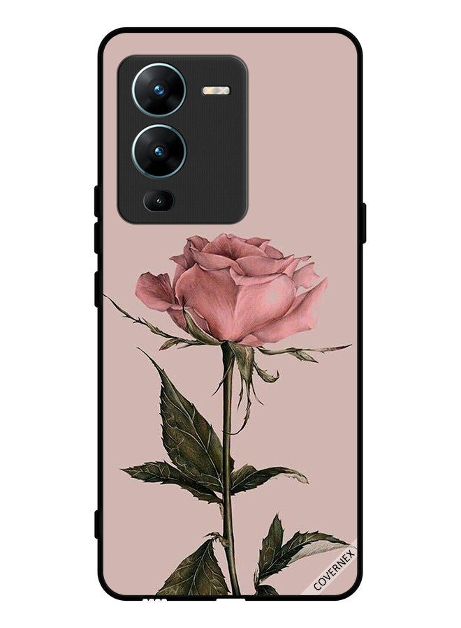 Covernex Protective Case Cover For vivo V25 Pro Peach Rose - Image 1