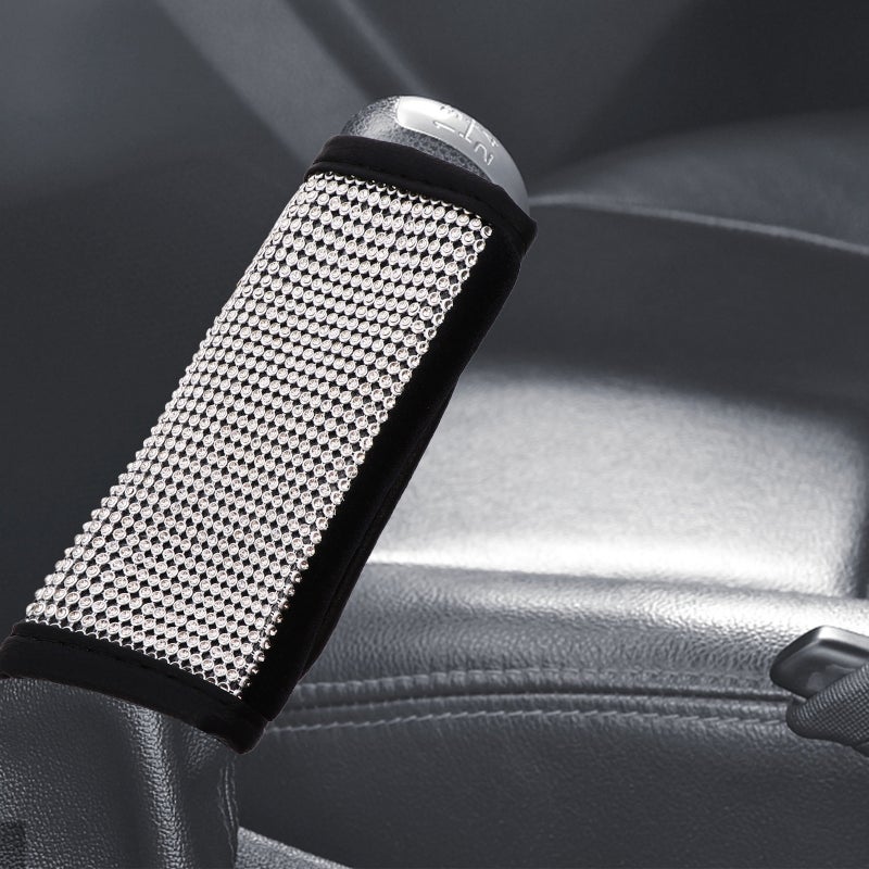 Universal PU Leather Handbrake Cover Protective Car Gear Protector - Image 3