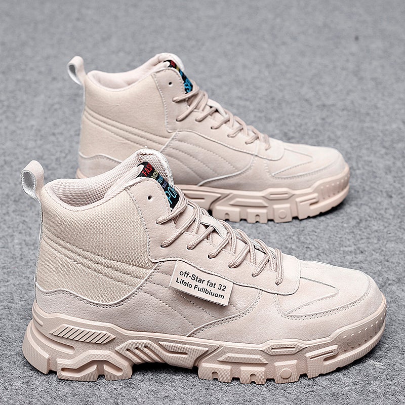 أحذية رياضية لزيادة الطول للرجال 10 سم 8 سم أحذية كاجوال 033 رمادي مسطح الكعب - Image 5