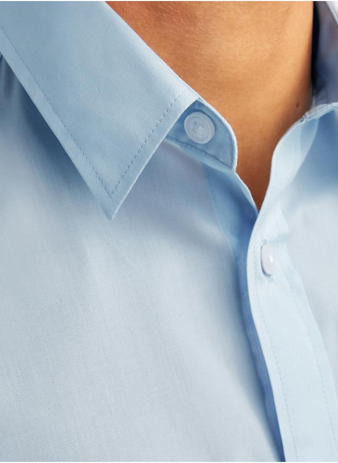 JJ Rebel by Jack & Jones Solid Long Sleeves Shirt with Buttons  - Image 5