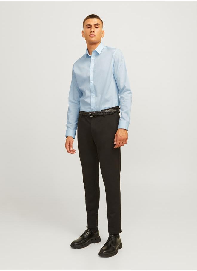 JJ Rebel by Jack & Jones Solid Long Sleeves Shirt with Buttons  - Image 3