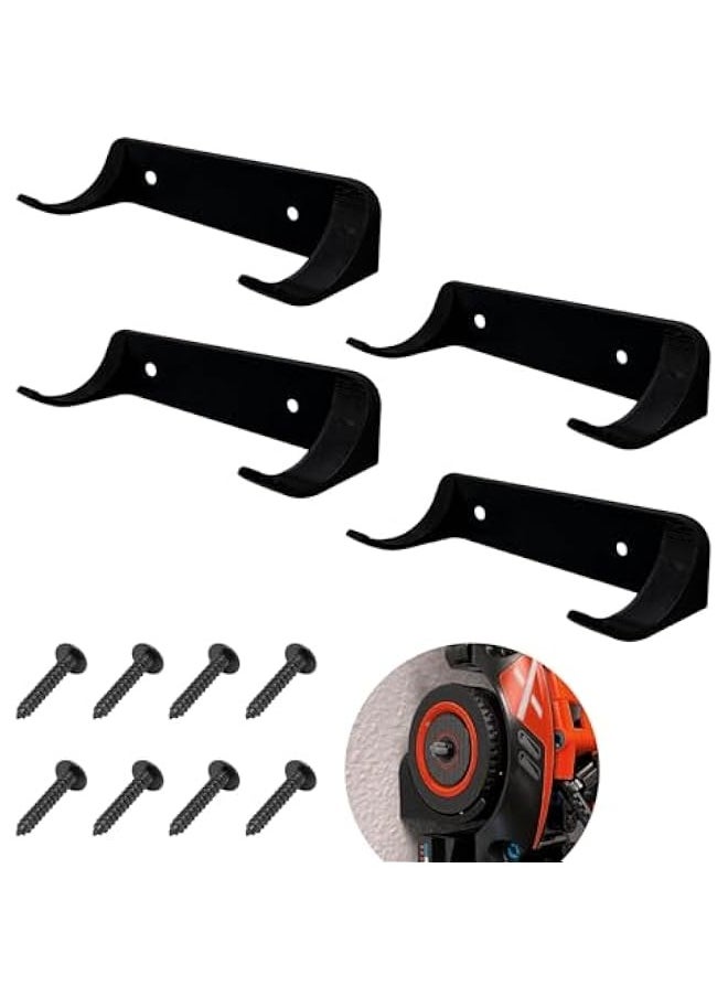 ماركة غير محددة 4 PCS Car Wall Mount Vertical Car Display Wall Mount Compatible with Any Lego Speed Champion Series Car Models,Sturdy Wall Bracket for Brick Model Car-Display Car Collection by Wheels on Wall  - Image 1