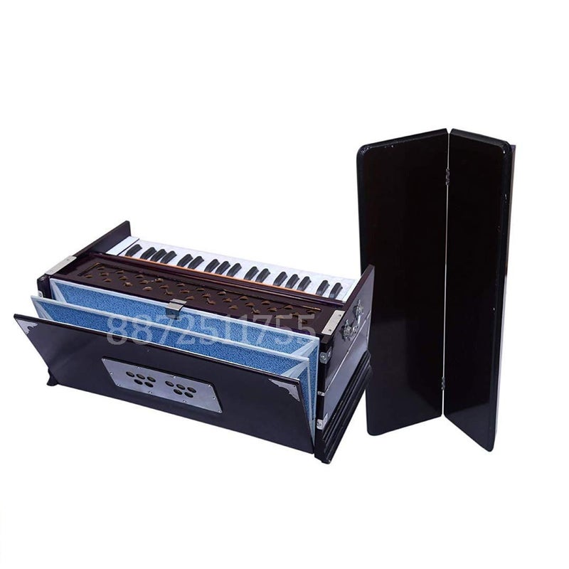 HS Internet 7 Stopper, 3 1/4 Octave, Double Bellow, 39 Keys, 2 Reeds (Bass- Male), BHC-02 for Beginners and Professionals - Image 2