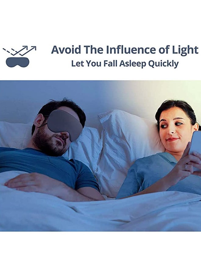 ماركة غير محددة - استخدام مزدوج الوجه قابل للتعديل حزام النوم eyeshade - Image 1