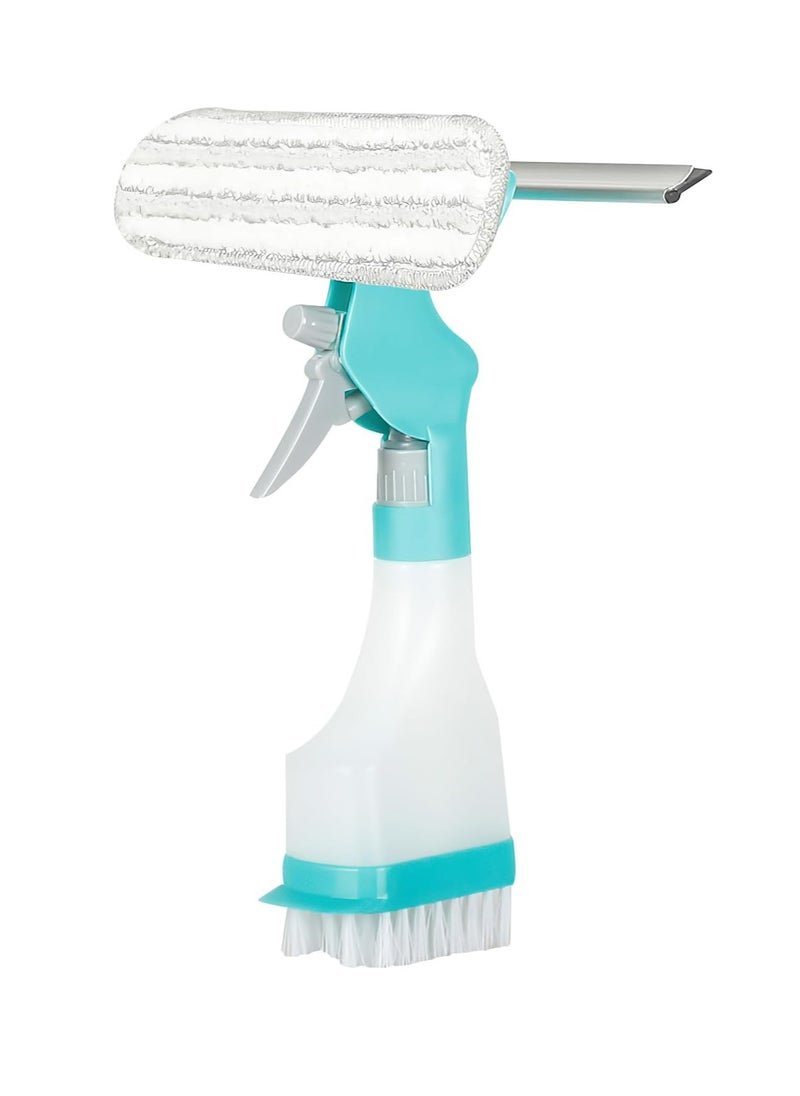 Oasisgalore 4 in 1 Kit Multi-function Window Car Cleaning Tool Window Cleaner Wiper for Home Glass Car Window  - Image 1