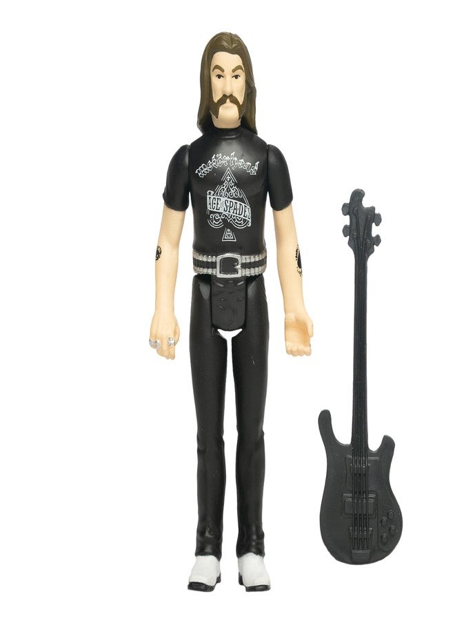 Super7 Motorhead Lemmy (Ace of Spades) Reaction Figure - 3.75" Motorhead Action Figure with Accessories Heavy Metal Collectibles and Retro Toys - Image 2