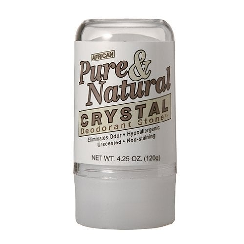 Madina Bargz Pure and Natural Crystal Deodorant Stone Hypo allergenic Unscented Non Staining 425 oz - Image 2
