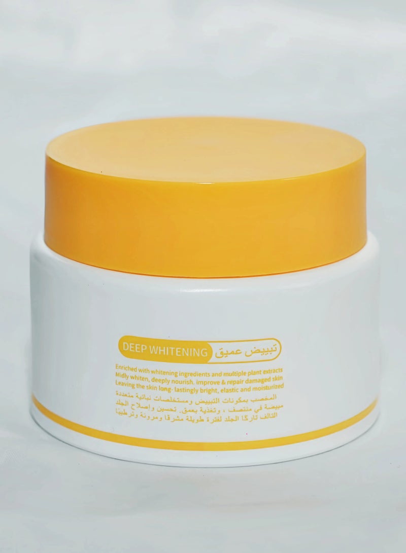 evvoli كريم تبييض الأرز للوجه والجسم كريم الأرز للوجه، مرطب الأرز مع فيتامين E، مرطب الوجه المبيض، كريم الوجه المضاد للشيخوخة، يحسن حاجز رطوبة البشرة، يوحد لون البشرة، العناية بالبشرة بالأرز 100 مل - Image 2