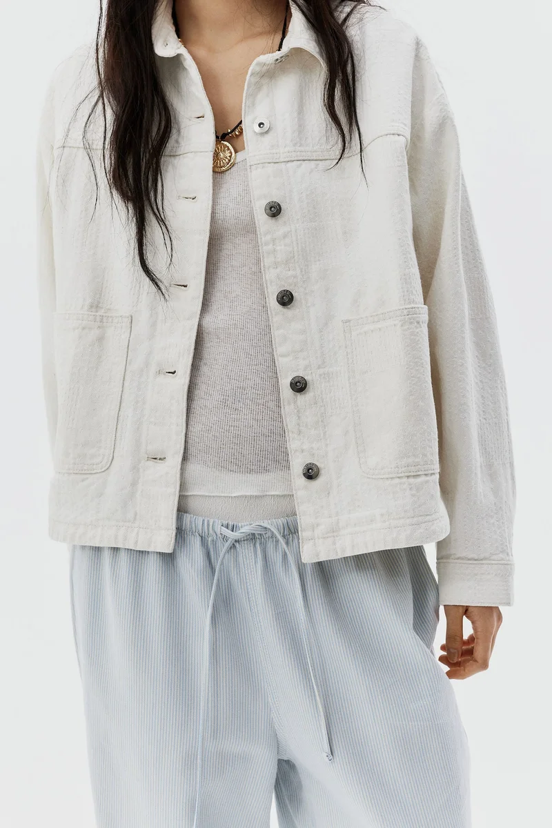 H&M Denim drawstring trousers