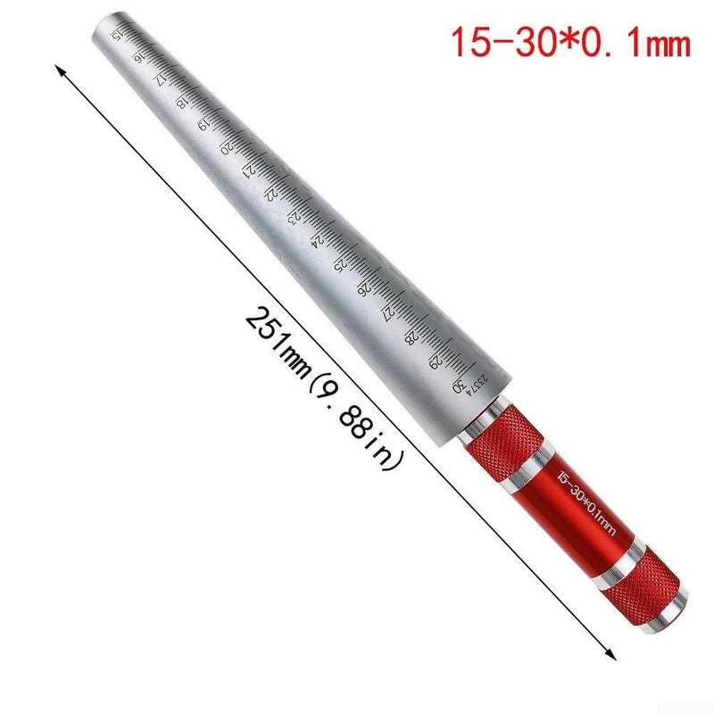 Steel Cylinder Gauge Set Measuring Hole Size 1 3 15mm 30 45mm - Image 3