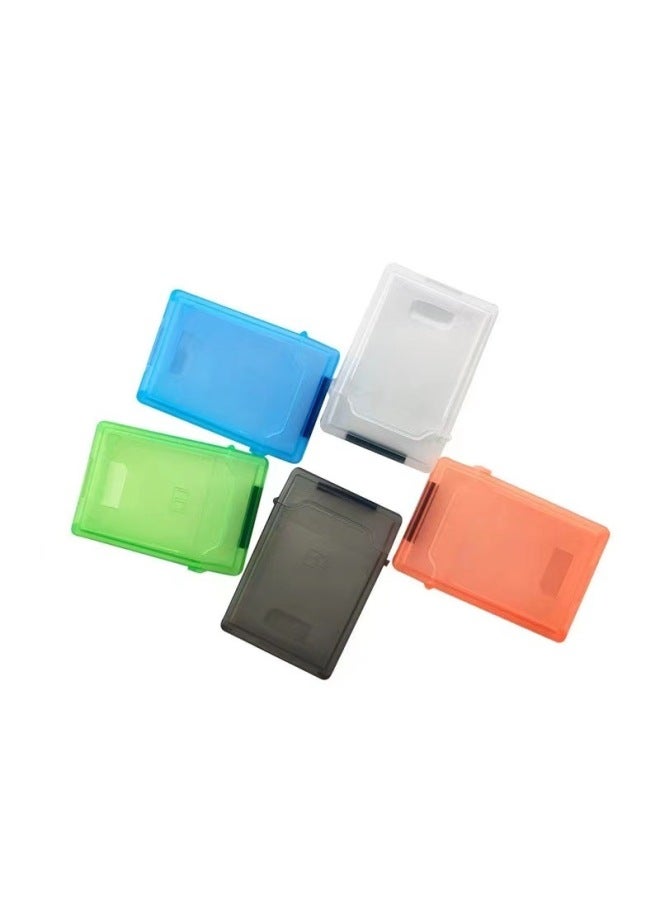 Hard Disk Protection Box 2.5 Inch Anti-static Anti-shock Anti-moisture Dustproof Anti-wear Anti-slip Hard Disk Bag Hard Disk Storage Box-Color:22p07 Red - Image 4