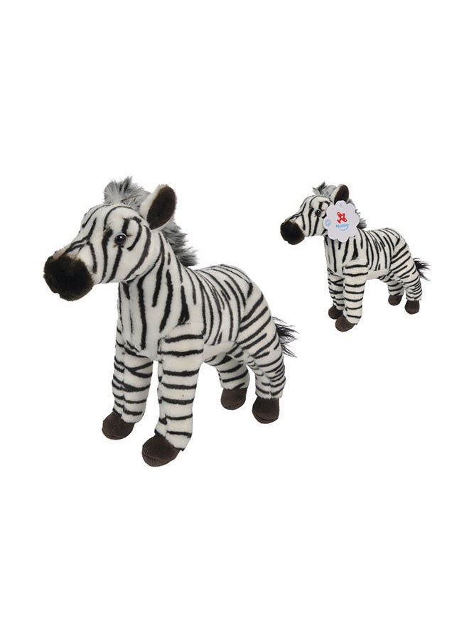 Nicotoy Standing Zebra 27cm  - Image 1