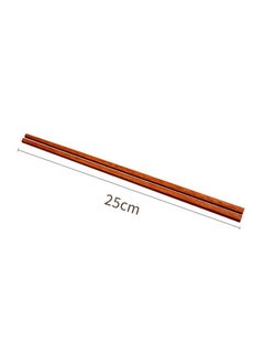 WooFree 5 Pair Natural Iron Wood Chopsticks 25CM  - Image 2